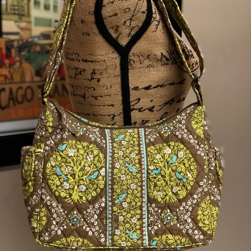 Vera Bradley Retired Doves Sittin in a Tree w/ Tortoise Shell Accents BNWOT - Picture 2 of 7